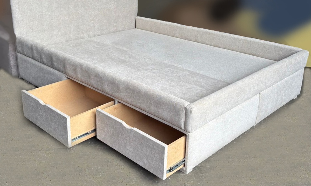 Base Sommier 4 Cajones 1,40 Refugio Especial